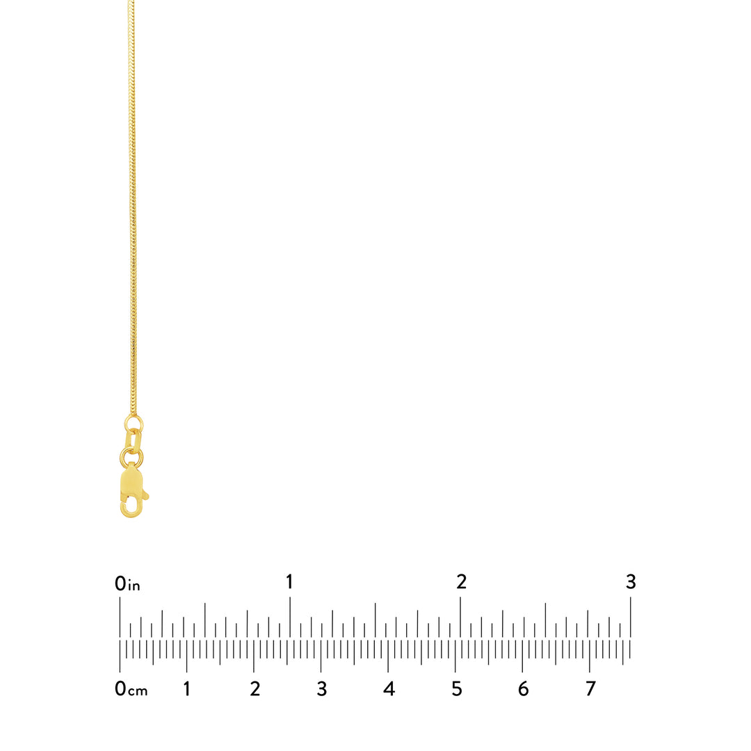 1mm Snake Chain with Lobster Lock