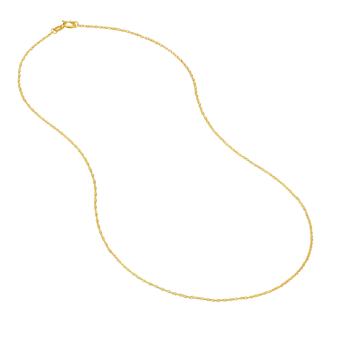 0.95mm Pendant Rope Chain with Spring Ring