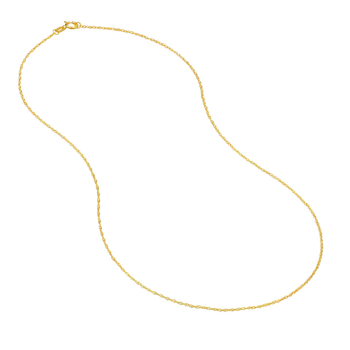 0.95mm Pendant Rope Chain with Spring Ring