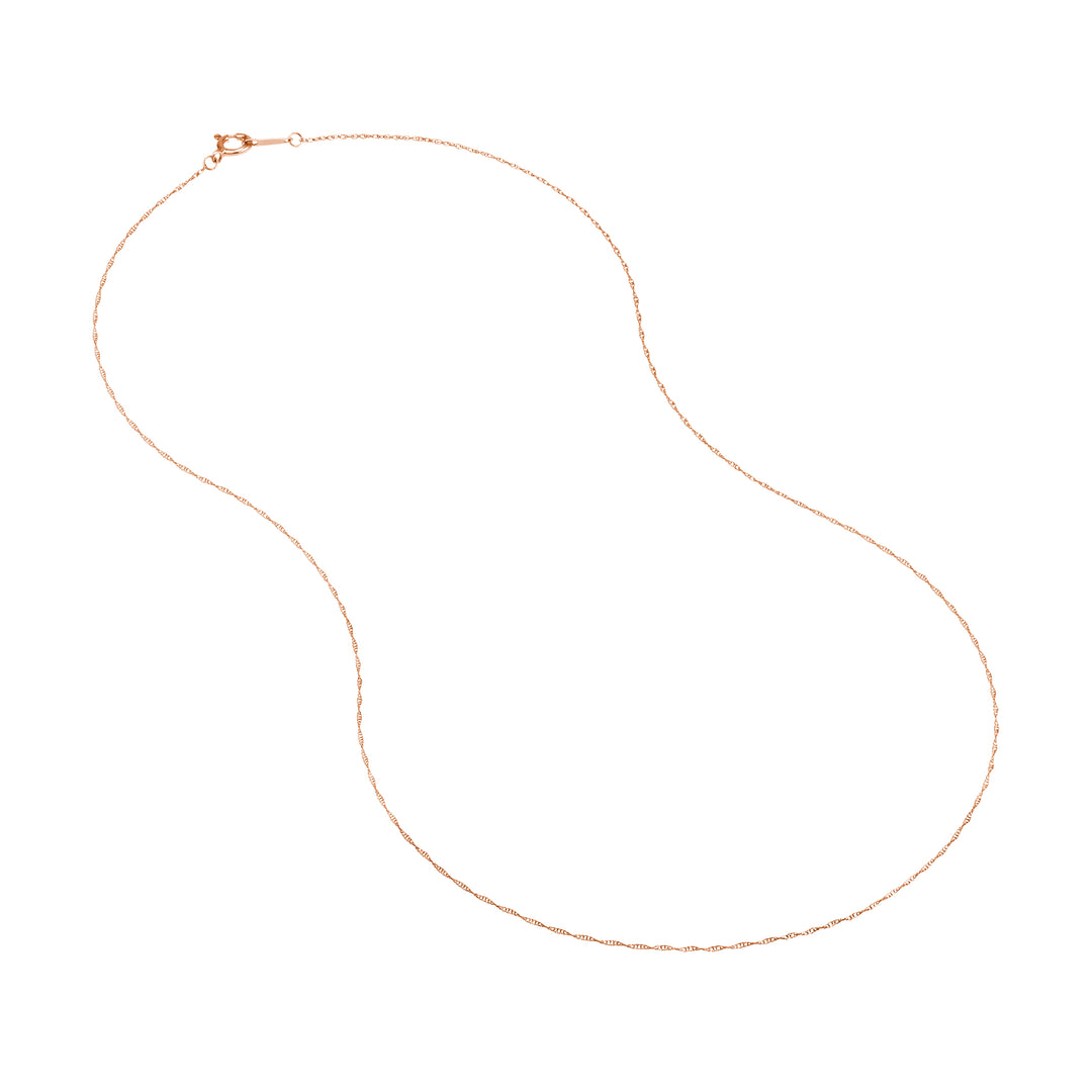 0.80mm Pendant Rope with Spring Ring Chain