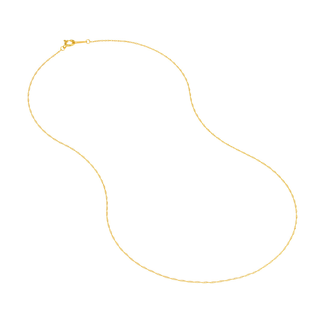 0.80mm Pendant Rope with Spring Ring Chain