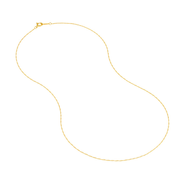 0.80mm Pendant Rope with Spring Ring Chain