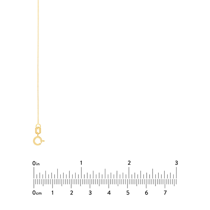 0.55mm Adjustable Box Chain with Spring Ring