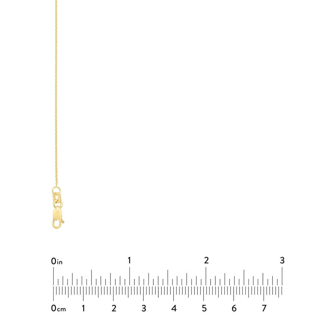 0.9mm Adjustable Cable Chain with Lobster Lock
