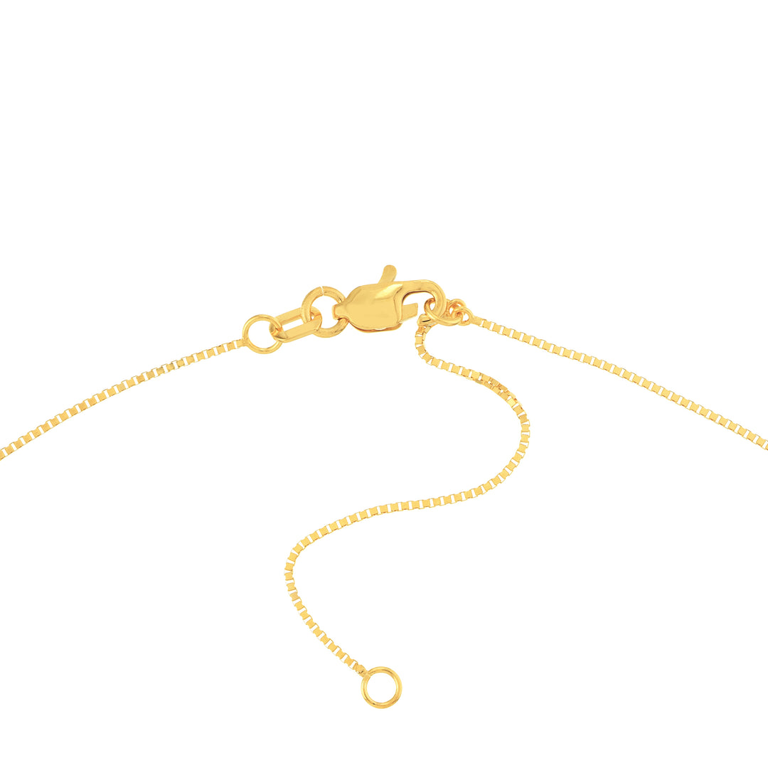 0.66mm Adjustable Box Chain with Lobster Lock