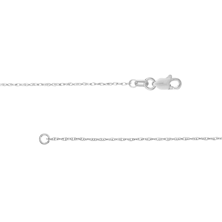 0.95mm Pendant Rope Chain with Lobster Lock