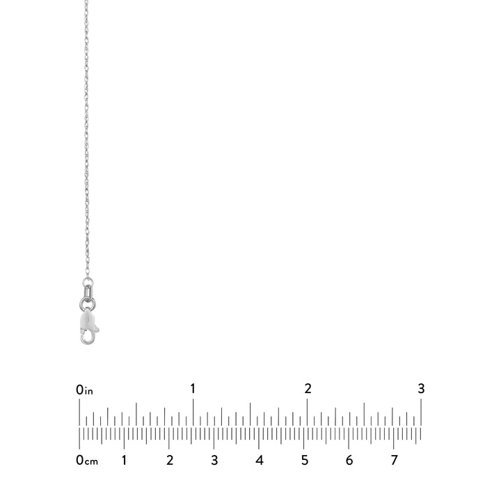 0.95mm Pendant Rope Chain with Lobster Lock