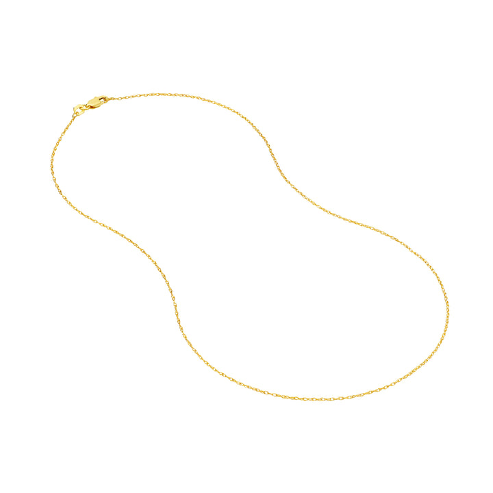 0.95mm Pendant Rope Chain with Lobster Lock