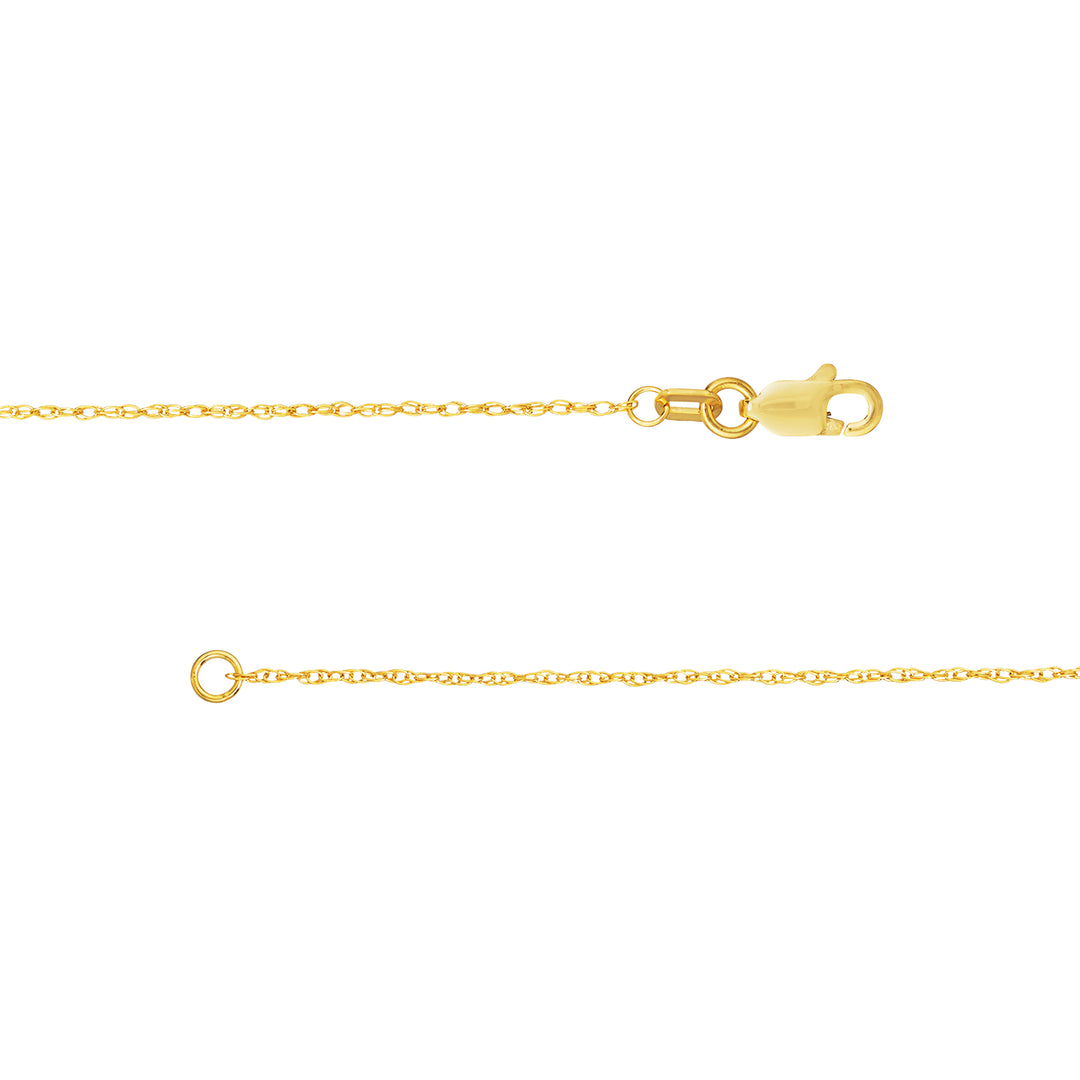 0.95mm Pendant Rope Chain with Lobster Lock