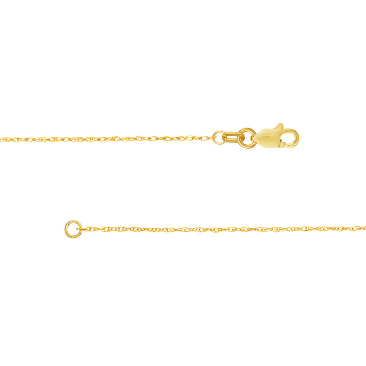 0.95mm Pendant Rope Chain with Lobster Lock