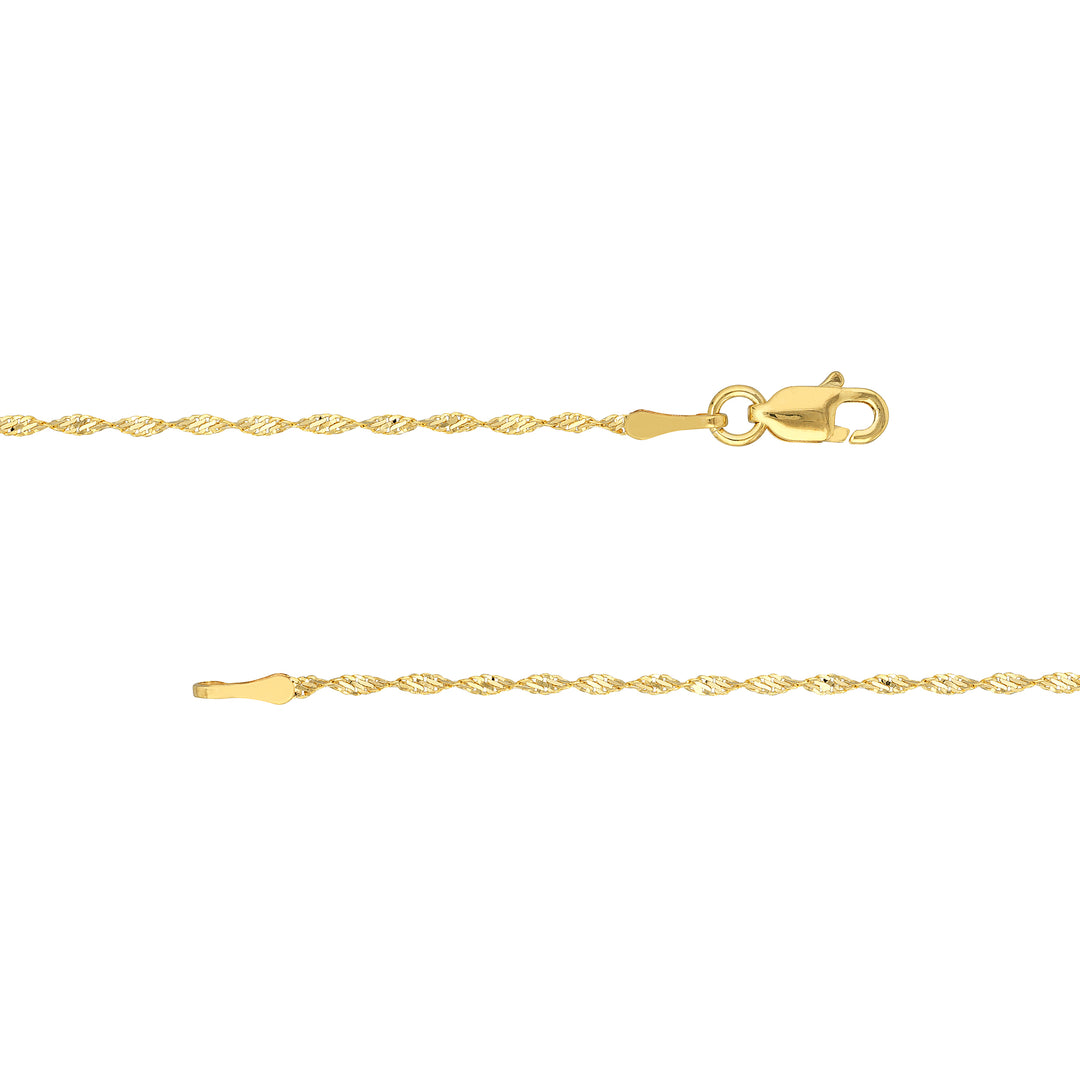 1.35mm Dorica Chain with Lobster Lock