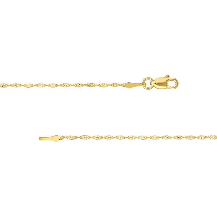 1.35mm Dorica Chain with Lobster Lock