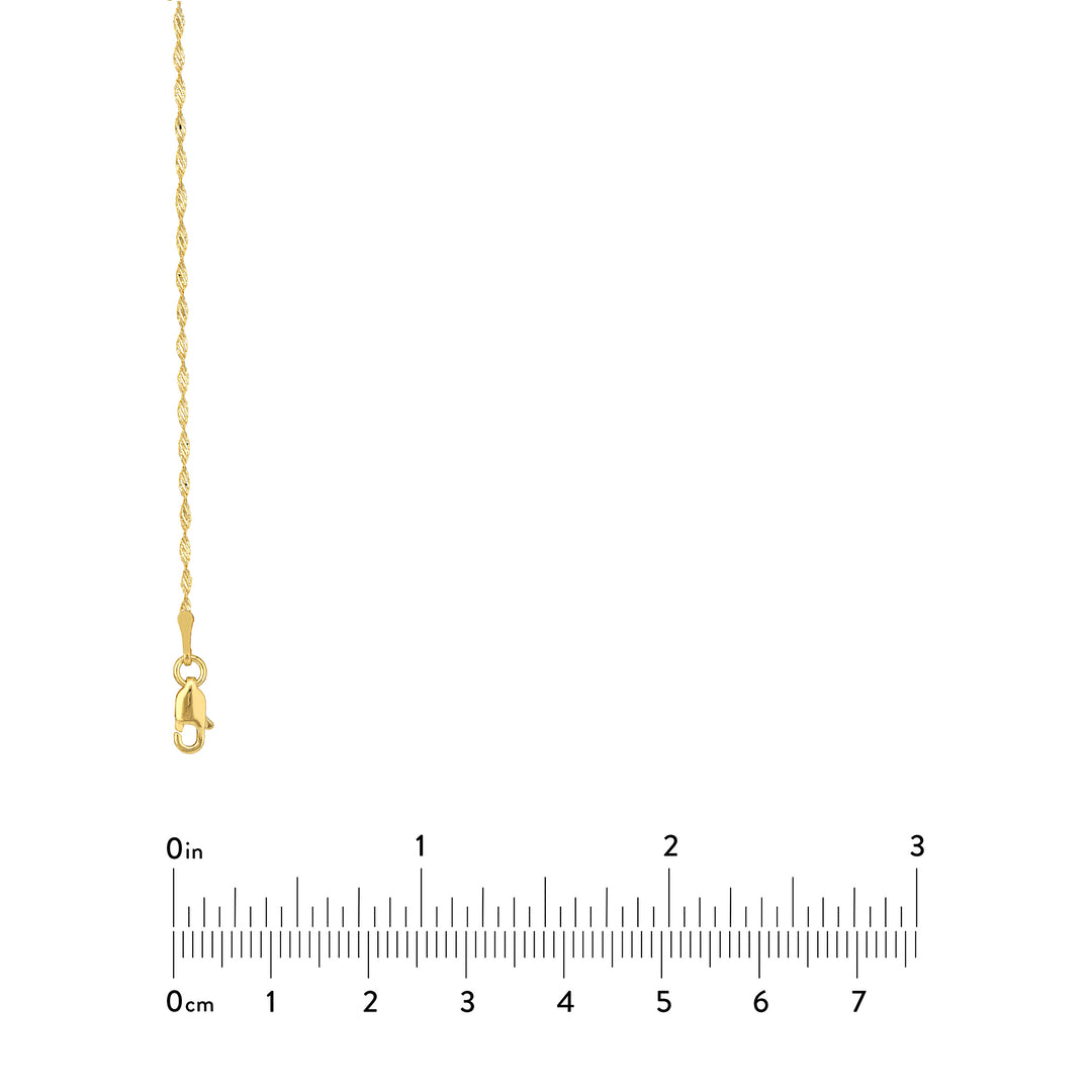 1.35mm Dorica Chain with Lobster Lock