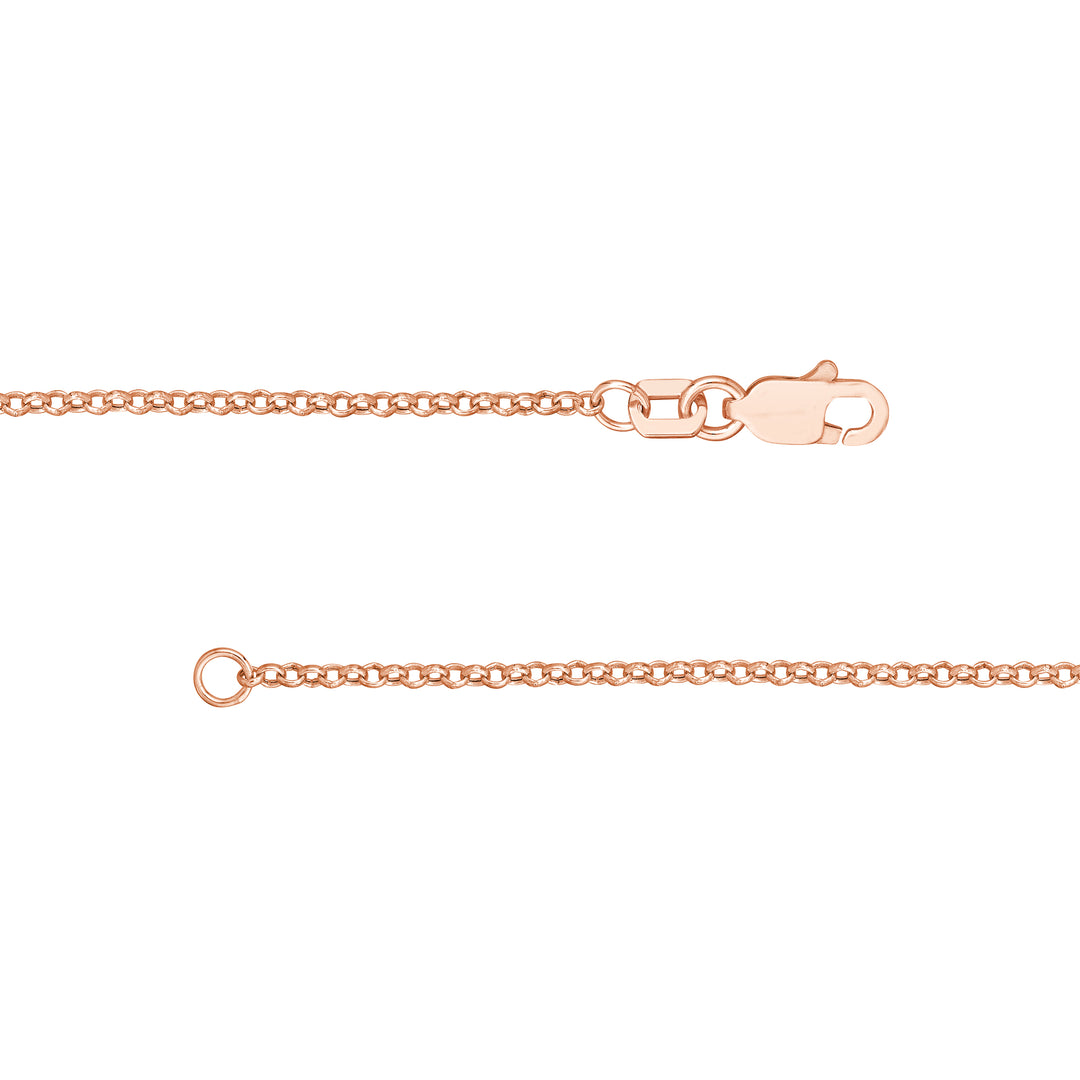 1.5mm Rolo Chain with Lobster Lock