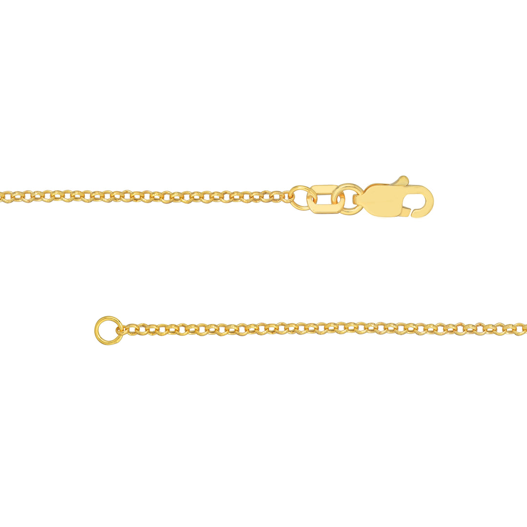 1.5mm Rolo Chain with Lobster Lock