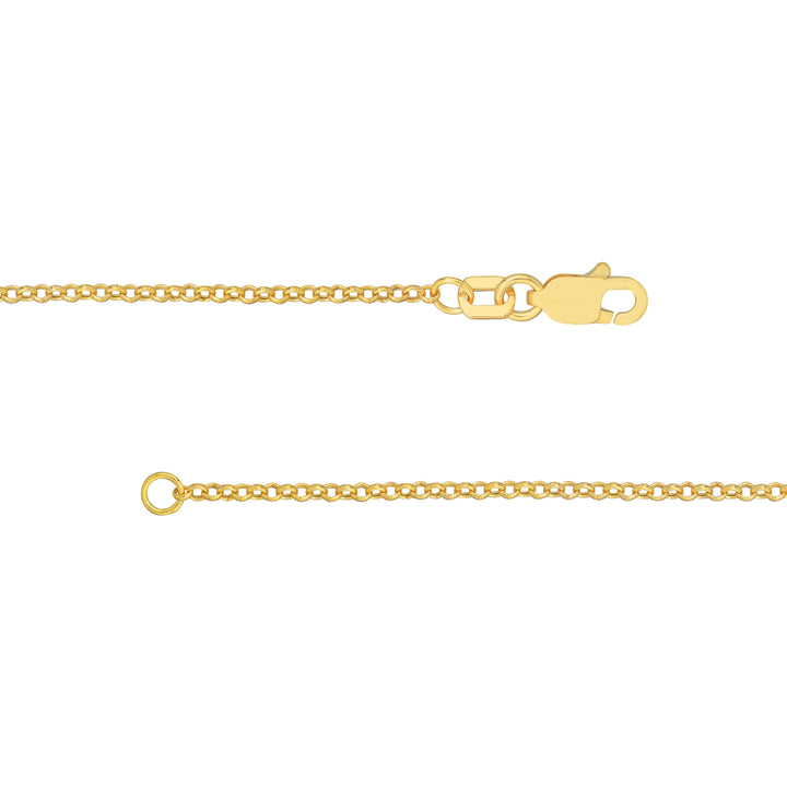 1.5mm Rolo Chain with Lobster Lock