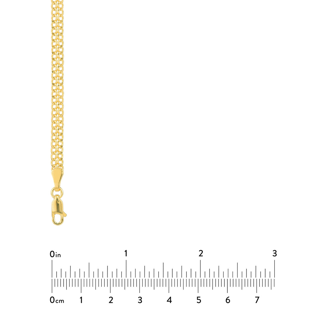 4.3mm D/C Curb Bismarck Chain