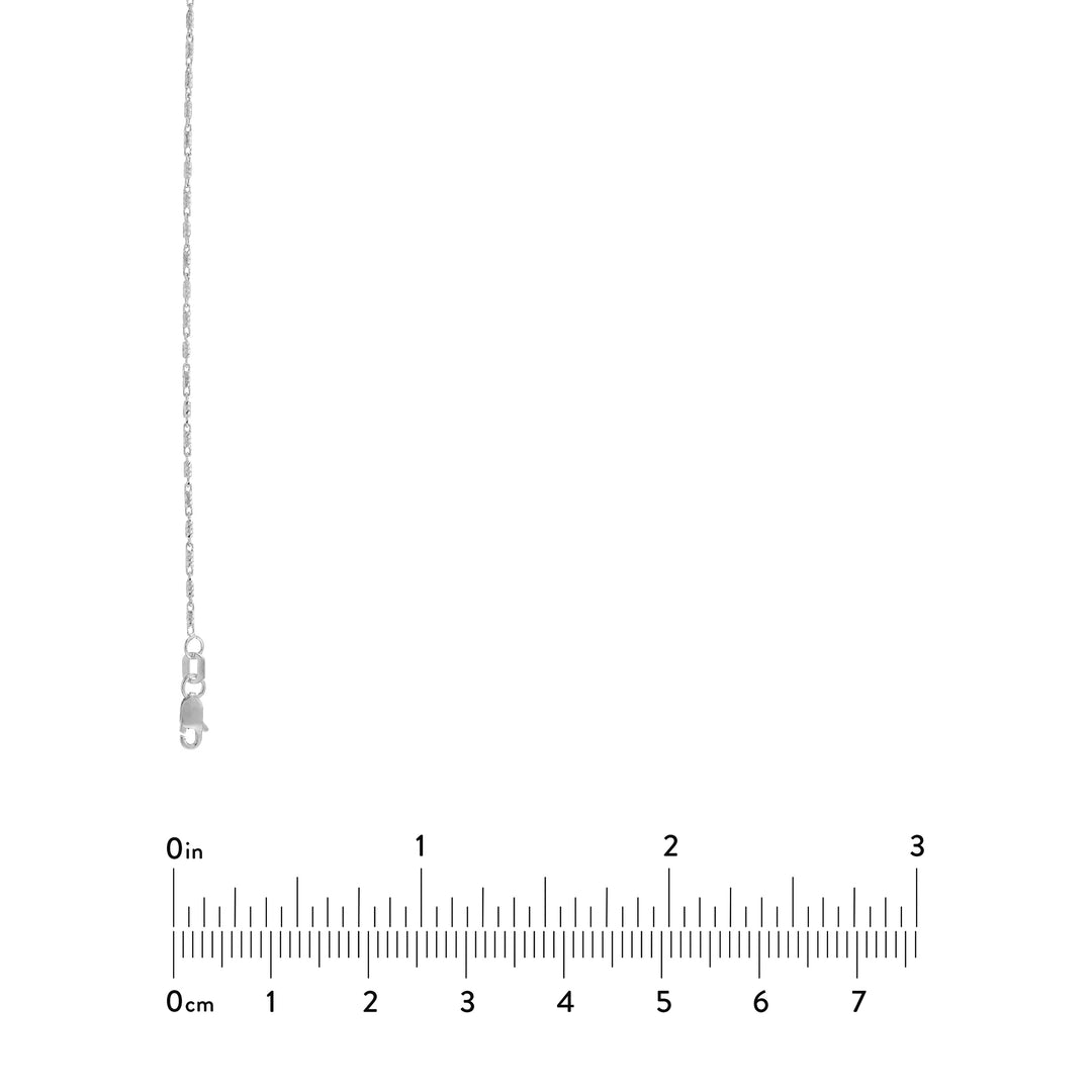 1.05mm D/C Tube Bead Chain with Lobster Lock