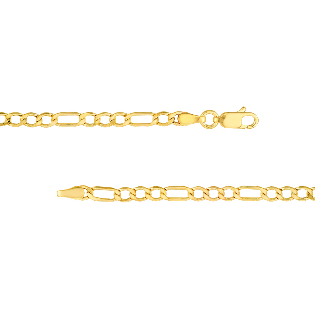 3.60mm Hollow D/C Figaro Chain