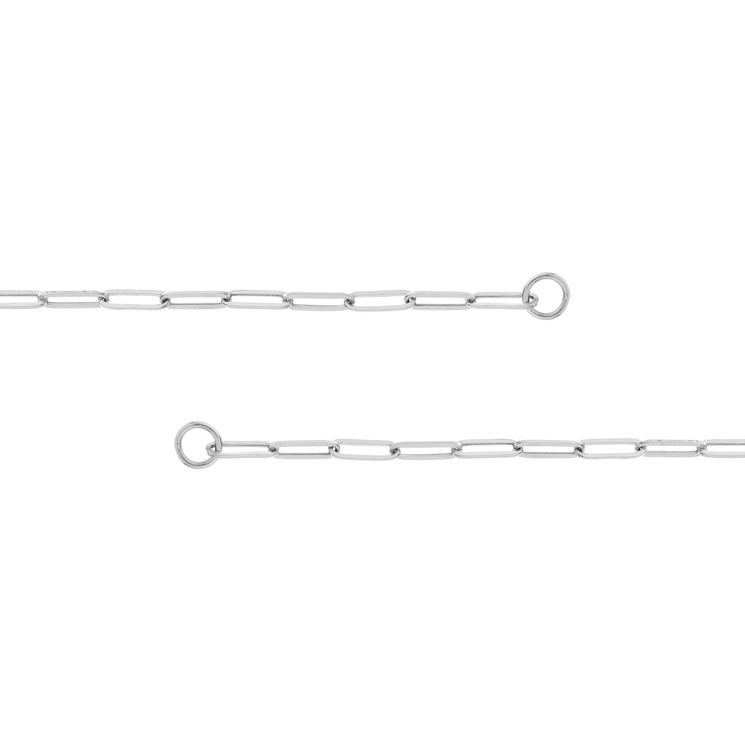 3.80mm Split Hollow Paper Clip Chain