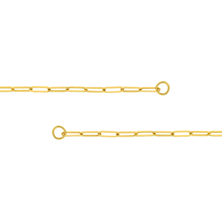 3.80mm Split Hollow Paper Clip Chain