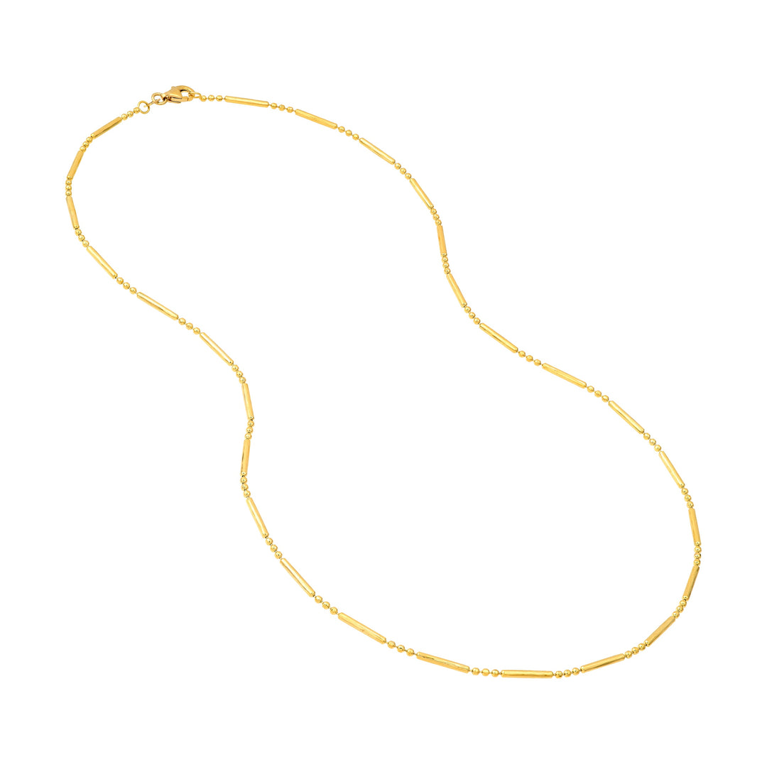 1.50mm D/C 3+1 Bead and Bar Chain