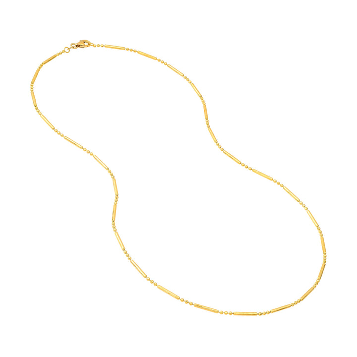 1.50mm D/C 3+1 Bead and Bar Chain
