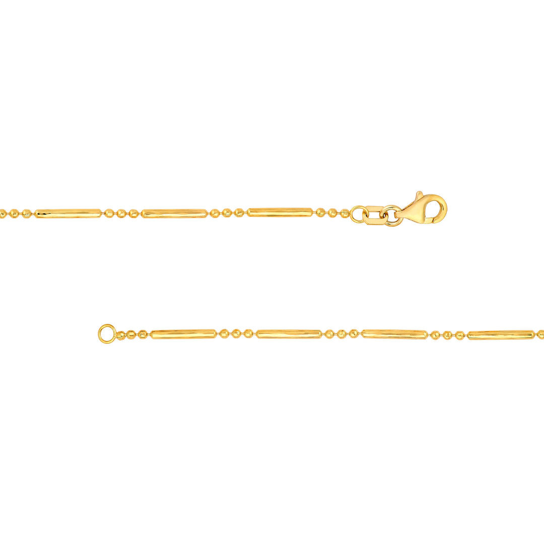 1.50mm D/C 3+1 Bead and Bar Chain