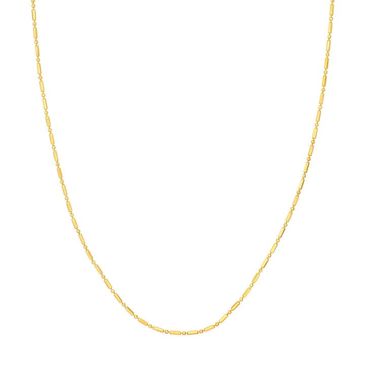 1.50mm Bead and Long Bar Chain