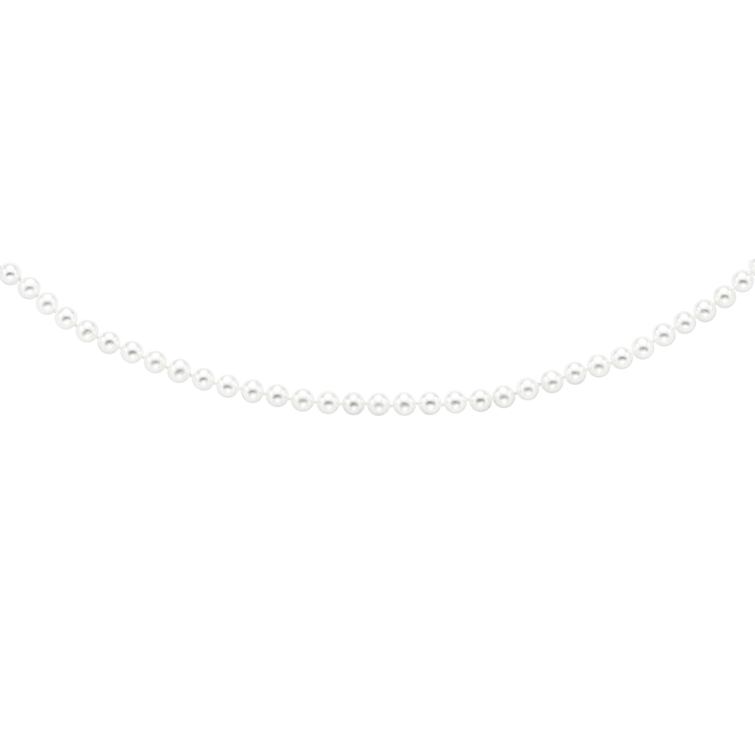 14K Gold 6.0-6.5MM Pearl Strand Necklace