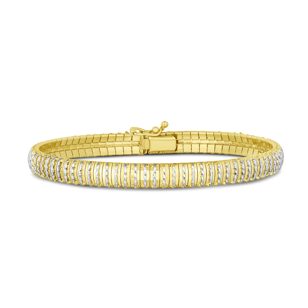 14K DiamantÃ© Flex Bracelet