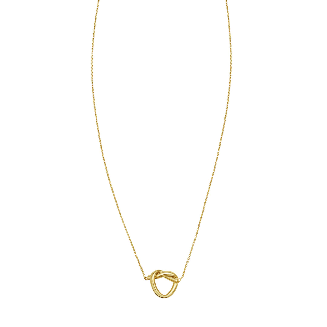 14K Love Knot Necklace