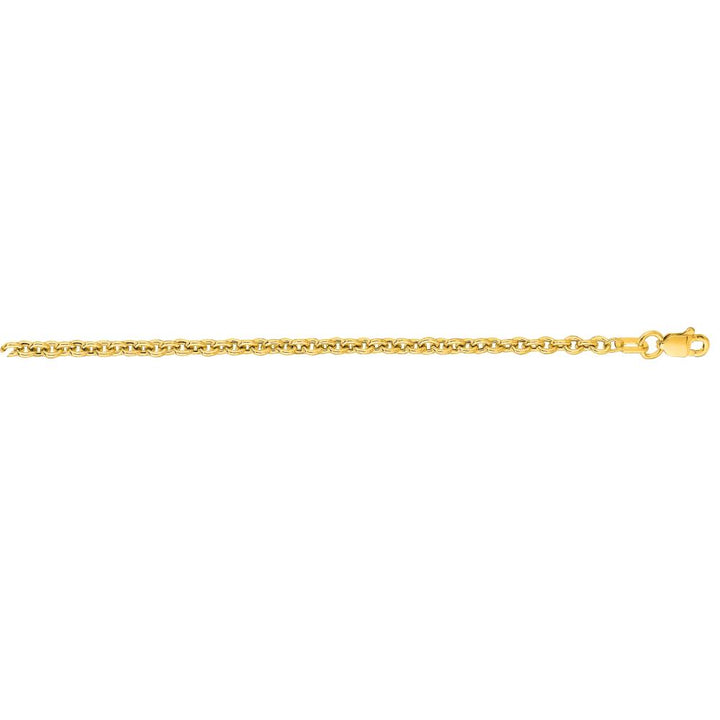 14K Gold 2.9mm Lite Forsantina Chain