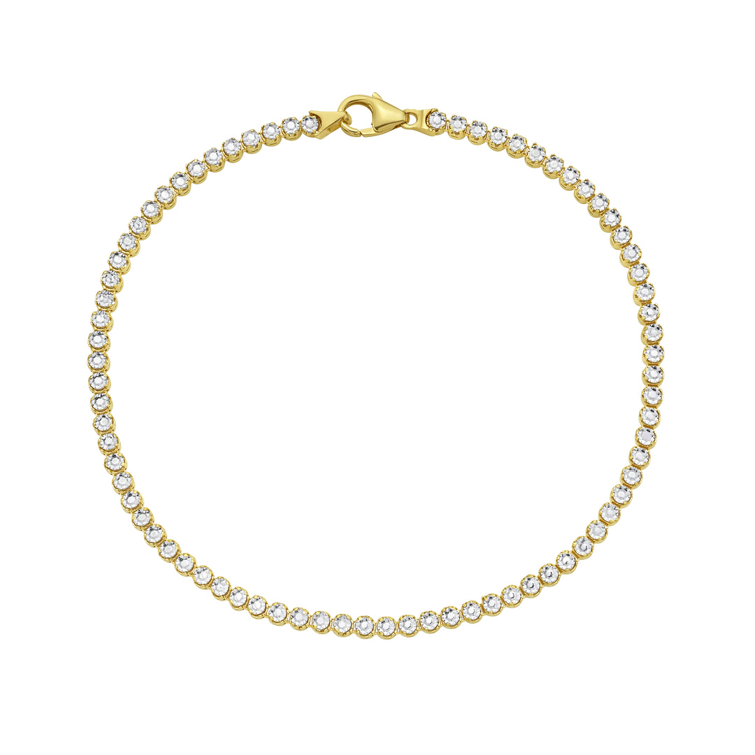 14K DiamonOro Tennis Bracelet