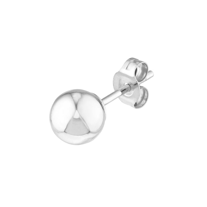 5mm Polished Ball Stud Earrings