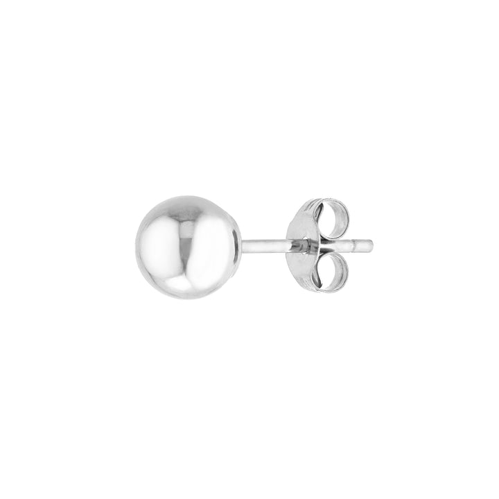 5mm Polished Ball Stud Earrings