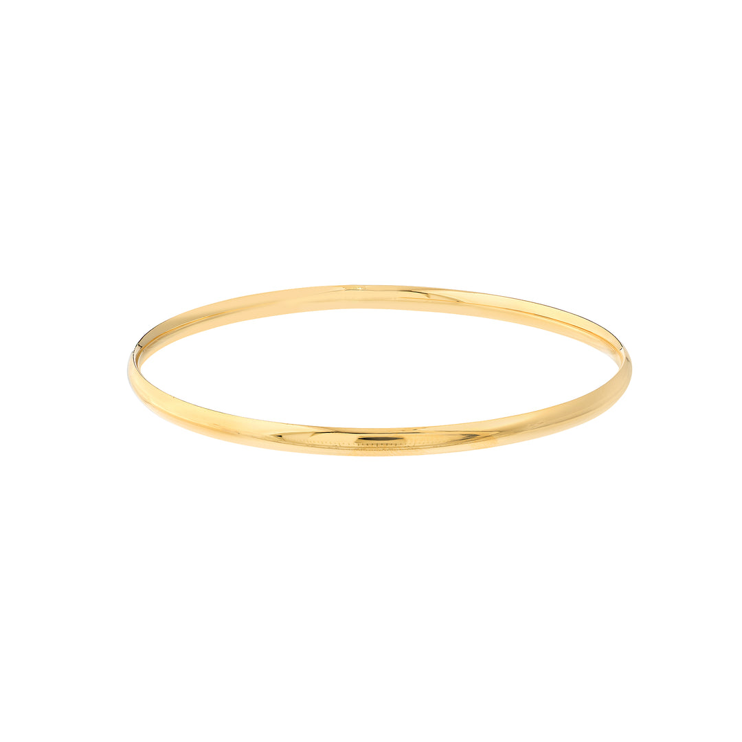 Slip-On Wedding Band Tube Bangle