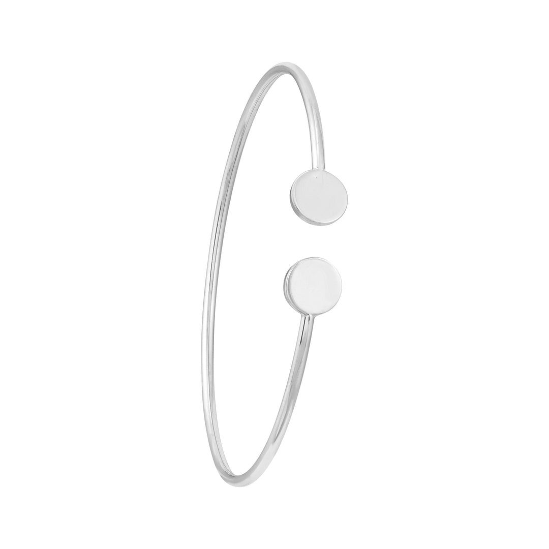 Disc Cuff Bangle