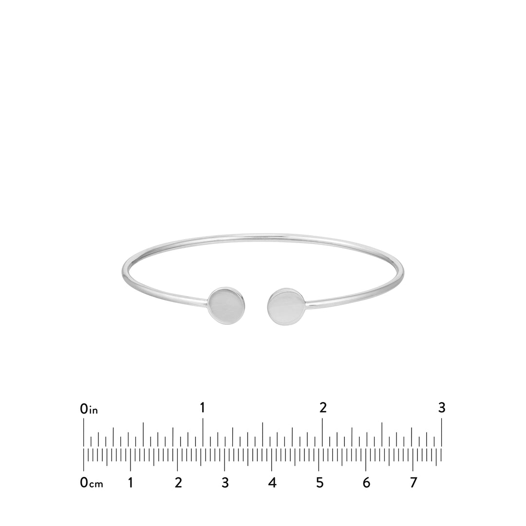 Disc Cuff Bangle