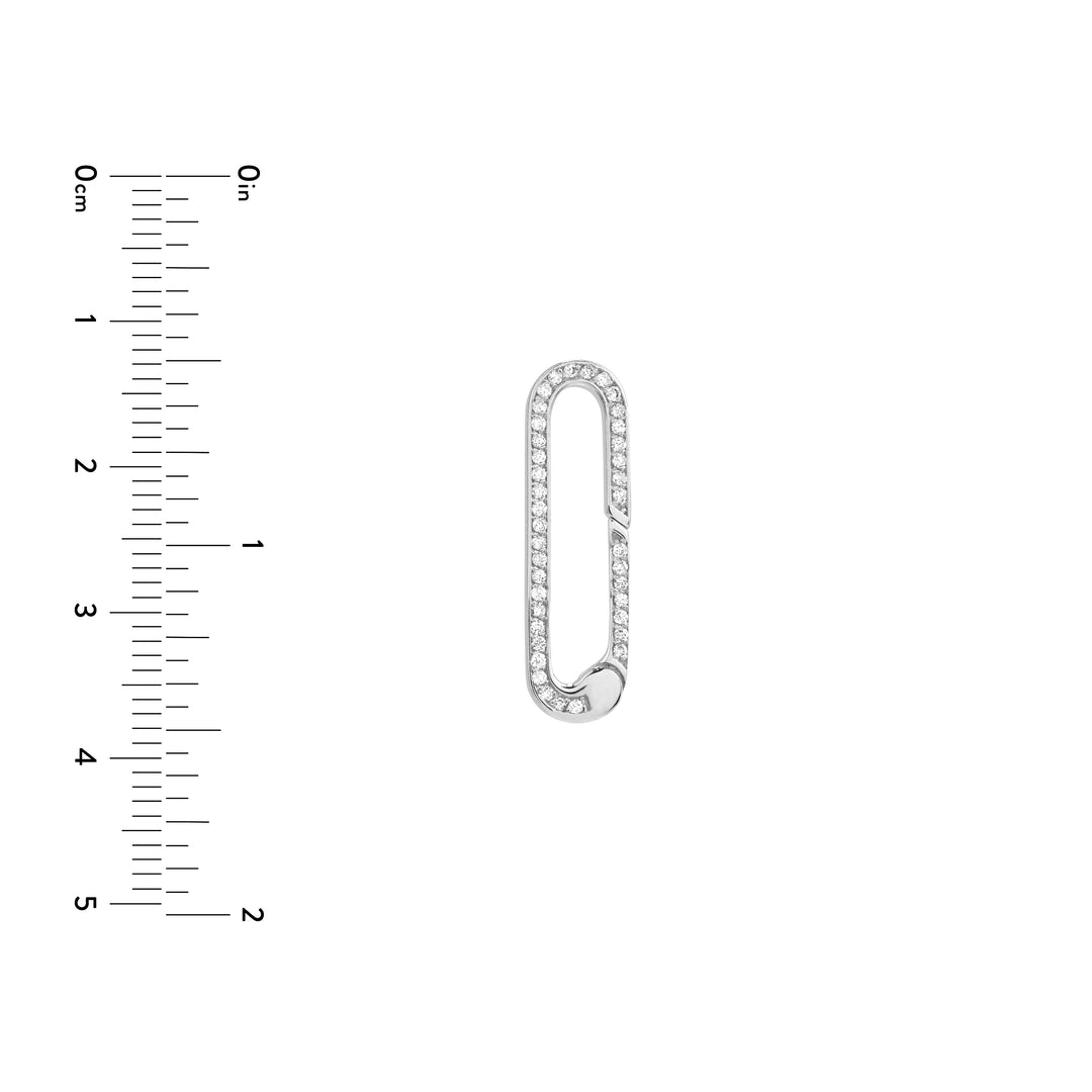 Diamond Designer Push Clasp