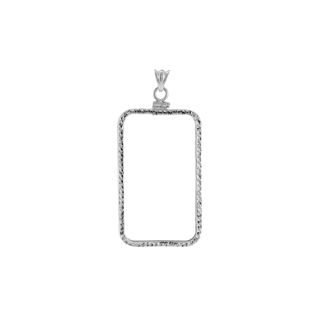 Pamp Suisse Lady Fortuna 1 Oz D/C Silver Coin Bezel