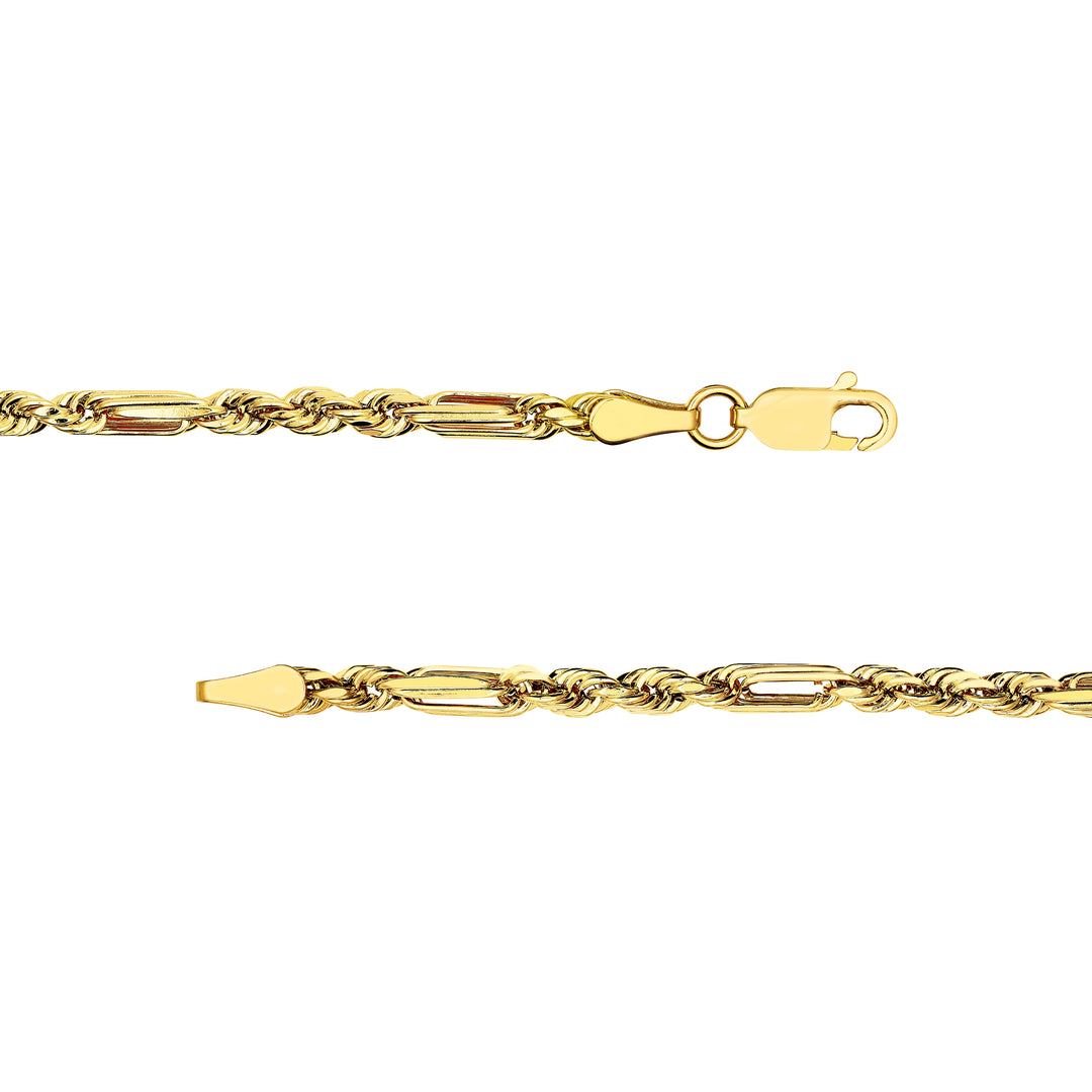 3.00mm D/C Hollow Figarope Milano Chain