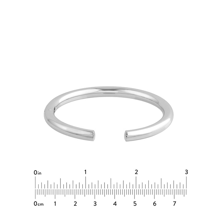 Open Polished Bangle Bracelet