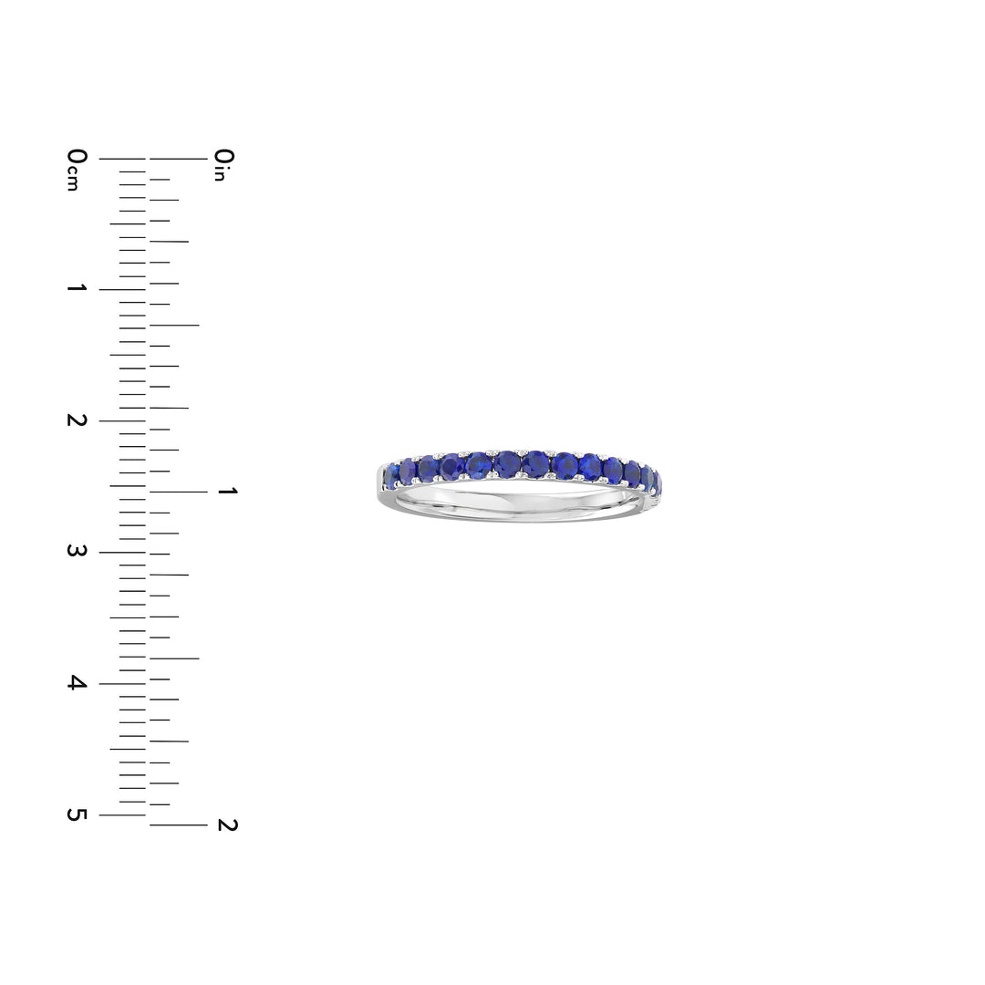 Sapphire Gemstone Stackable Band