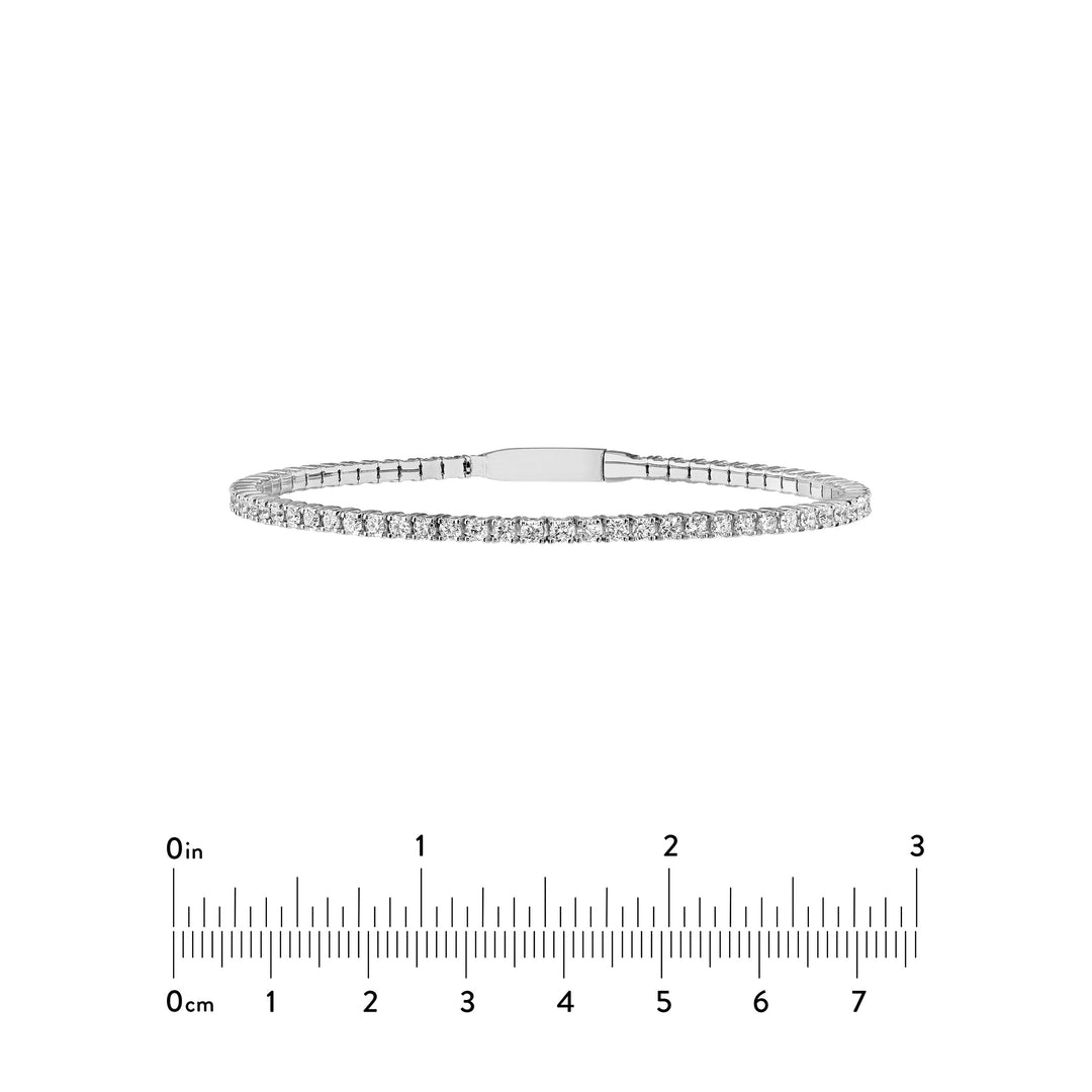 Diamond Eternity Flexi Tennis Bracelet (2-3/4tcw)