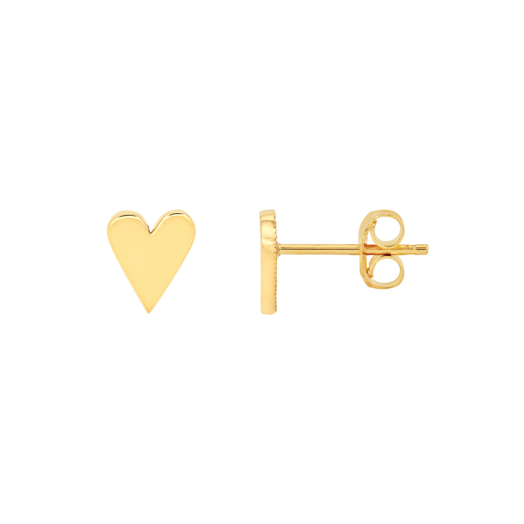 Heart Stud Earrings