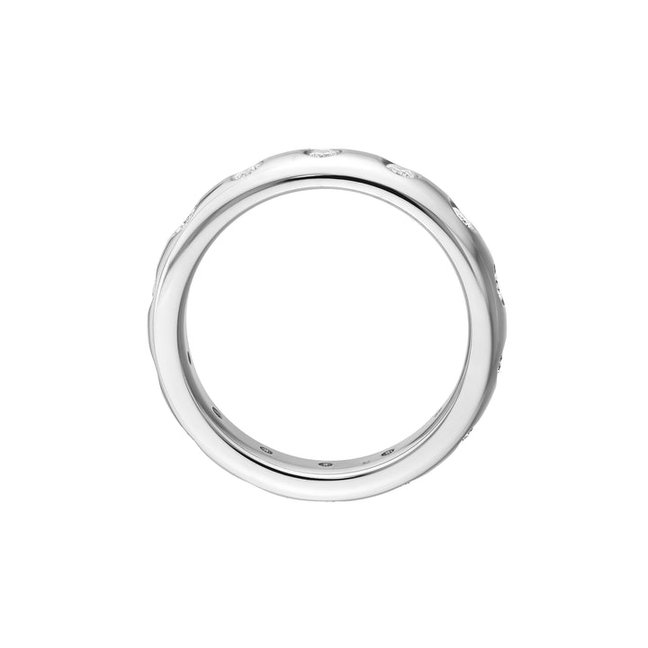 1/2tcw Round Diamond Straight Band Ring