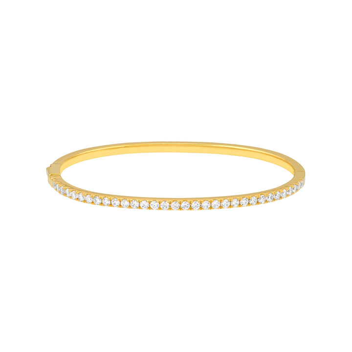 Diamond Half Bangle Bracelet (1-3/8tcw)