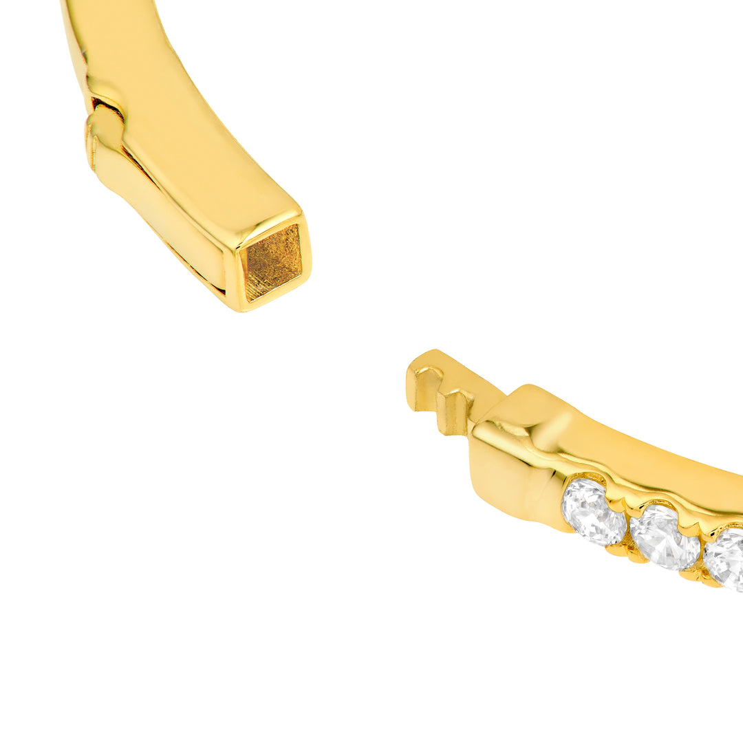 Diamond Half Bangle Bracelet (1-3/8tcw)