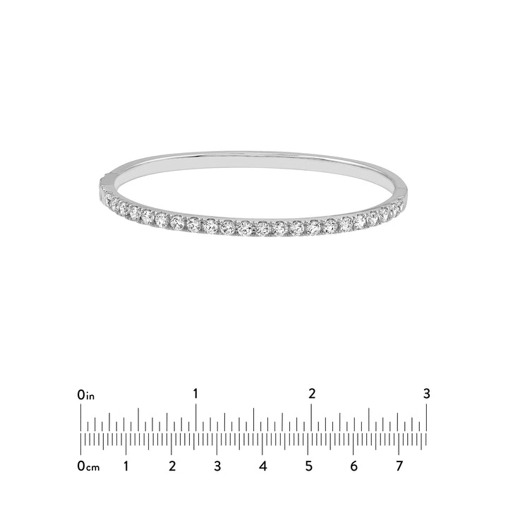 Diamond Bangle Bracelet (2-5/8tcw)